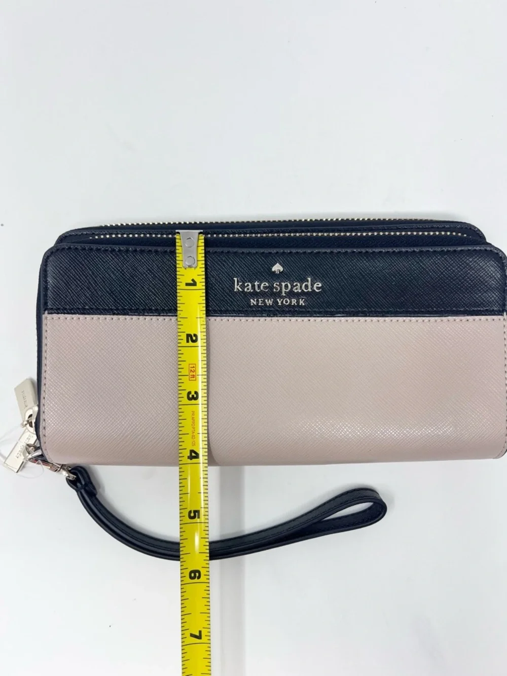 Kate Spade New York Staci Colorblock Double Zip Around Wristlet Wallet